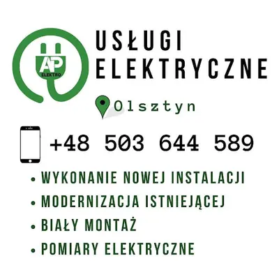 Elektryk w Olsztynie AP.ELEKTRO Artur Pietrzykowski
